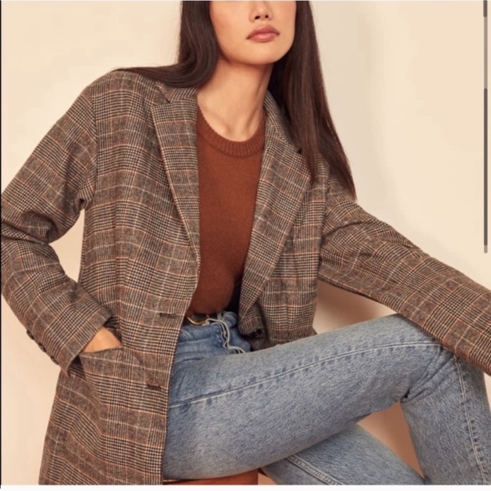 NWT reformation broadfield blazer M